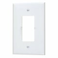 American Imaginations Rectangle White Electrical Switch Plate Plastic AI-37079